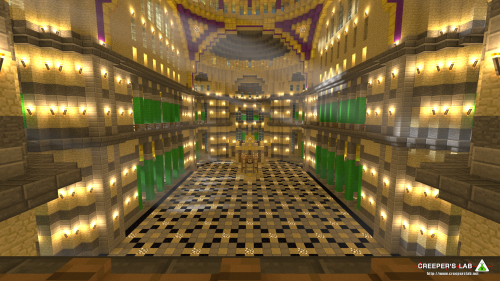 The inside of the Hagia Sophia, built by Anonymous_SoFar, seen in September 2014