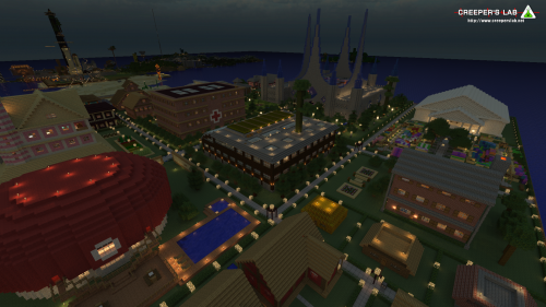 The floating town of Celzibar, near Port Townshend, primarily built by MaximumRose and seen in October 2014