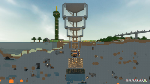A look at the partial symmetry of Silvercane Island. Built by Krodane and seen in June 2020.