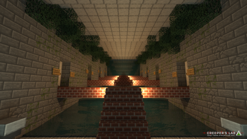 The sub lobby for the parkour courses.