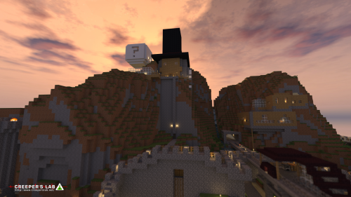 One of the oldest locations on the network, Mt. TopHat was built by TopHatLayton. Seen here in October 2018.