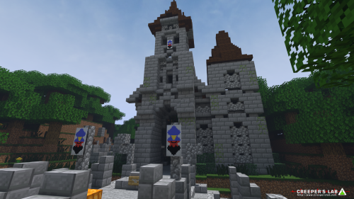 The starting point of a grand adventure. Build by SorathePumpking, seen in March 2024.
