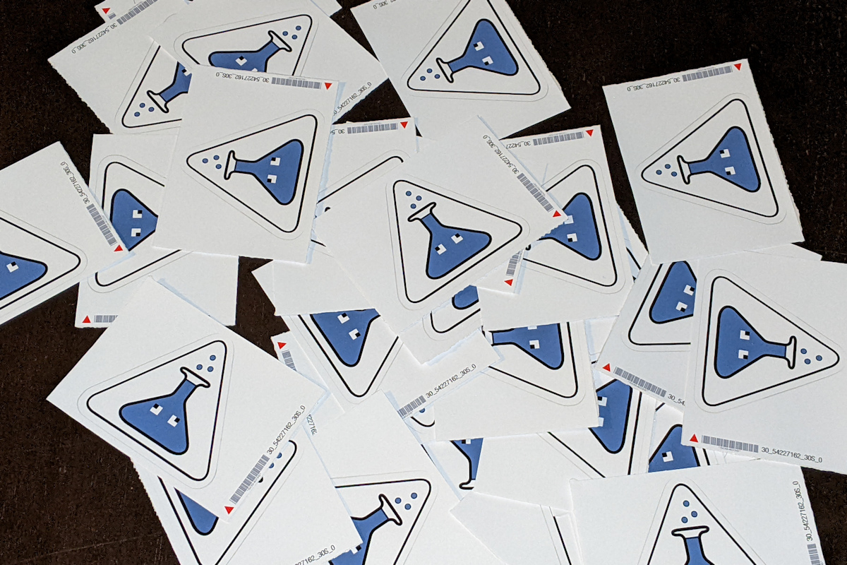 Stickers sample